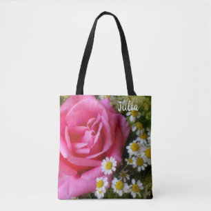 Rose und Foto der weißen Milchsorten