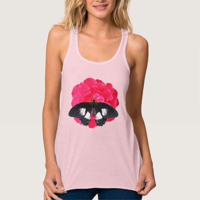 Rose und Frack Tank Top (Vorderseite)