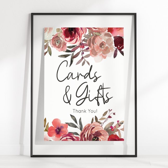 Rose und Geschenke für Rote Blüte Poster (Von Creator hochgeladen)