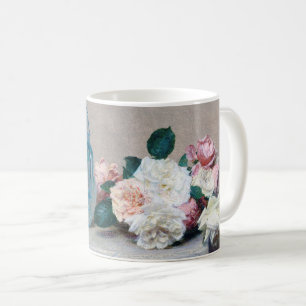 Rose und Glass Jug, Henri Fantin-Latour Kaffeetasse