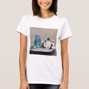 Rose und Glass Jug, Henri Fantin-Latour T-Shirt