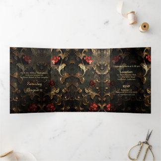 Rose und Gold Sweet 16 Party Einladungen