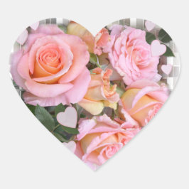 Rose und Herz ~ Heart Sticker