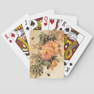 "Rose und Hummeln" Spielkarten