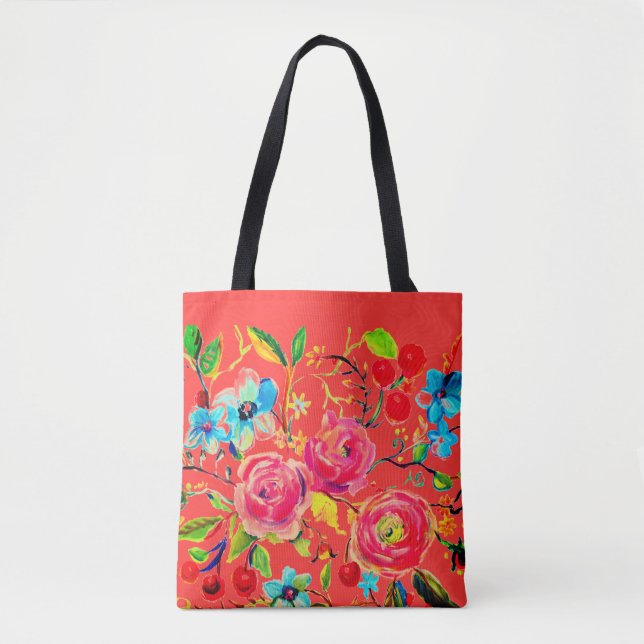 Rose und Kirsche Blossom Vermillion (Vorderseite)
