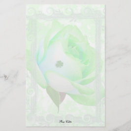 Rose und Kleeblatt! Briefpapier