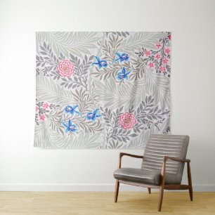 Rose und Larkspur, William Morris Wandteppich