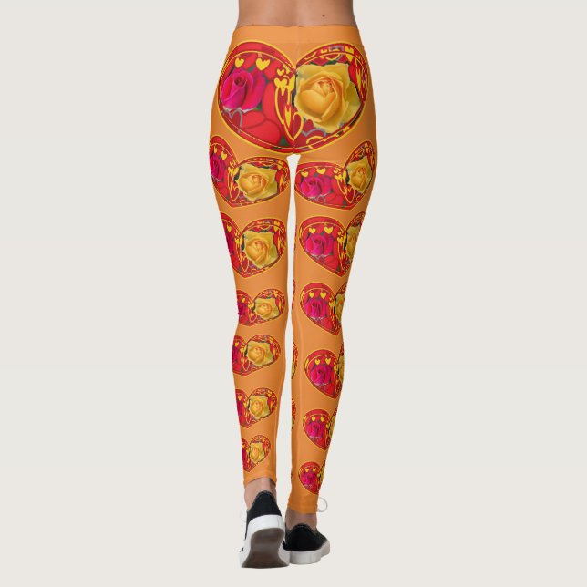 Rose und Leggings für Herzenslust (Rückseite)