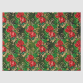 Rose und Libellen (Design 13) Seidenpapier