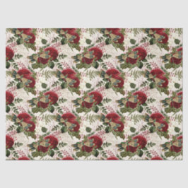 Rose und Libellen (Design 7) Seidenpapier