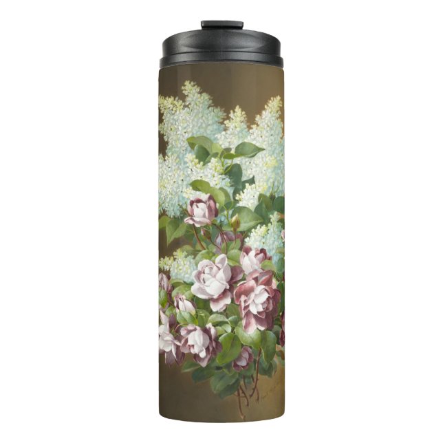 Rose und Lilacs, Thermosbecher (Vorderseite)