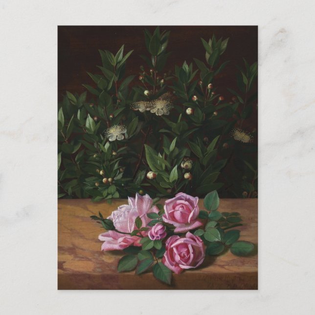 Rose und Myrtles von Otto Didrik Otte Postkarte (Vorderseite)