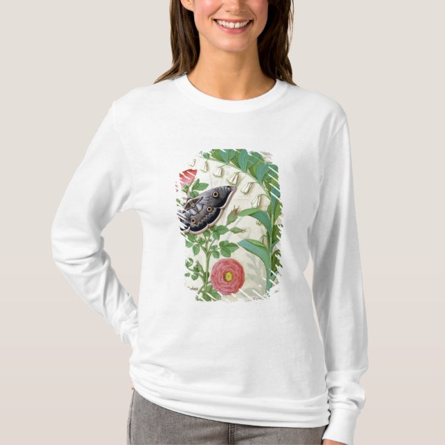 Rose und Polygonatum T-Shirt (Vorderseite)