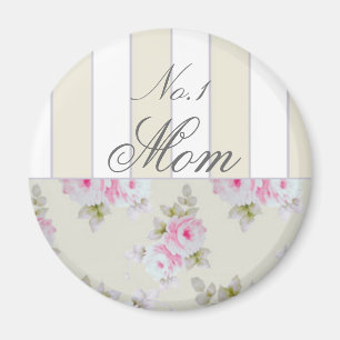 Rose und Streifen () Magnet