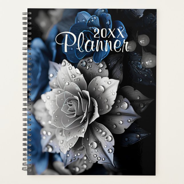 Rose und Taubtropfen Planer (Vorderseite)