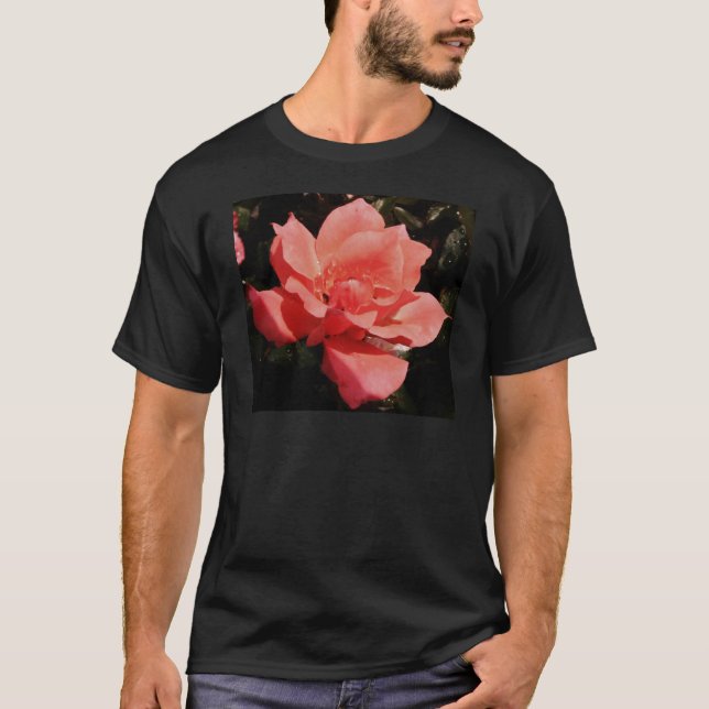 Rose und Tauchen T-Shirt (Vorderseite)