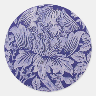 Rose und Thistle von William Morris Sticker