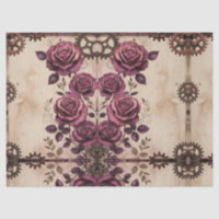 Rose- und Umschlagpapier für Steampulle