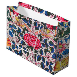 Rose und Vogel, William Morris große Geschenktasch Geschenktüte