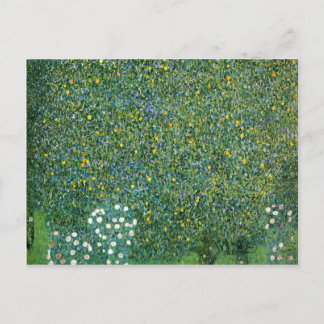 Rose unter den Niedlichen Bäumen Postkarte