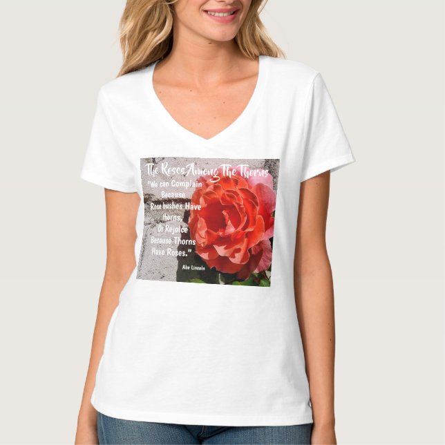 Rose unter den Thornfrauen T-Shirt (Vorderseite)