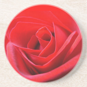 Rose Untersetzer Rote Rose gibt Keepake-Dekoration