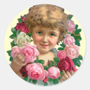Rose Valentinstag Stickers