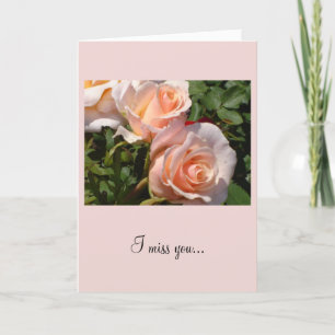 Rose Vermisst Karte