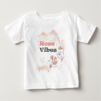 Rose Vibes - Ästhetische Blumenstimmung Baby T-shirt