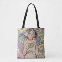 Rose (vier Blume), Alphonse Mucha