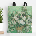 Rose | Vincent van Gogh<br><div class="desc">Rose (1890) des niederländischen Postimpressionisten Vincent Van Gogh. Das Original ist ein Ölgemälde auf der Leinwand,  das ein Stillleben von weißen Rosen vor einem hellgrünen Hintergrund darstellt. Verwenden Sie die Entwurfstools,  um einen benutzerdefinierten Text hinzuzufügen oder das Bild zu personalisieren.</div>