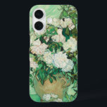 Rose | Vincent van Gogh iPhone 16 Hülle<br><div class="desc">Rose (1890) des niederländischen Postimpressionisten Vincent Van Gogh. Das Original ist ein Ölgemälde auf der Leinwand,  das ein Stillleben von weißen Rosen vor einem hellgrünen Hintergrund darstellt. Verwenden Sie die Entwurfstools,  um einen benutzerdefinierten Text hinzuzufügen oder das Bild zu personalisieren.</div>