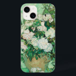 Rose | Vincent Van Gogh Case-Mate iPhone 14 Hülle<br><div class="desc">Rose (1890) des niederländischen Postimpressionisten Vincent Van Gogh. Das Original ist ein Ölgemälde auf der Leinwand,  das ein Stillleben von weißen Rosen vor einem hellgrünen Hintergrund darstellt. Verwenden Sie die Entwurfstools,  um einen benutzerdefinierten Text hinzuzufügen oder das Bild zu personalisieren.</div>