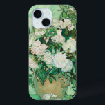 Rose | Vincent Van Gogh Case-Mate iPhone Hülle<br><div class="desc">Rose (1890) des niederländischen Postimpressionisten Vincent Van Gogh. Das Original ist ein Ölgemälde auf der Leinwand,  das ein Stillleben von weißen Rosen vor einem hellgrünen Hintergrund darstellt. Verwenden Sie die Entwurfstools,  um einen benutzerdefinierten Text hinzuzufügen oder das Bild zu personalisieren.</div>