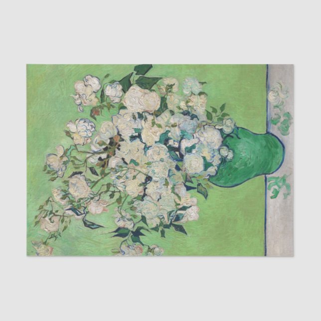 Rose, Vincent van Gogh, Decoupage Seidenpapier (Vorderseite)