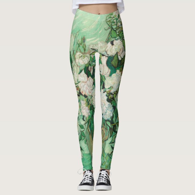 Rose - Vincent van Gogh Leggings (Vorderseite)