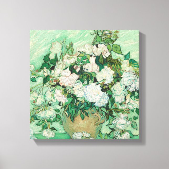 Rose - Vincent van Gogh Leinwanddruck (Vorderseite)
