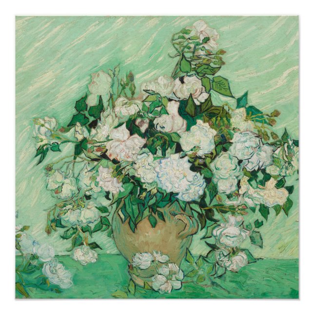 Rose - Vincent van Gogh Poster (Vorderseite)
