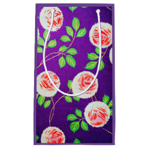 Rose, Vintages japanisches Design Kleine Geschenktüte
