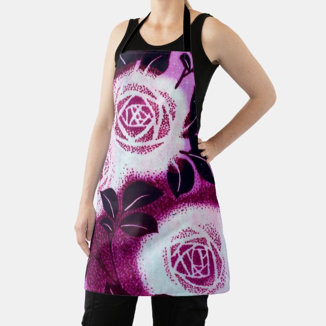 Rose, Vintages japanisches Design Schürze (InSitu)