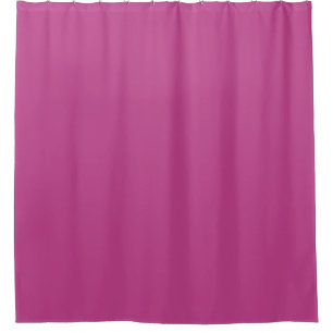 Rose Violet Vollfarbdruck, Dunkelmagenta Rosa Duschvorhang