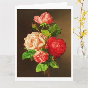 Rose von Andreas Lach Poster Karte