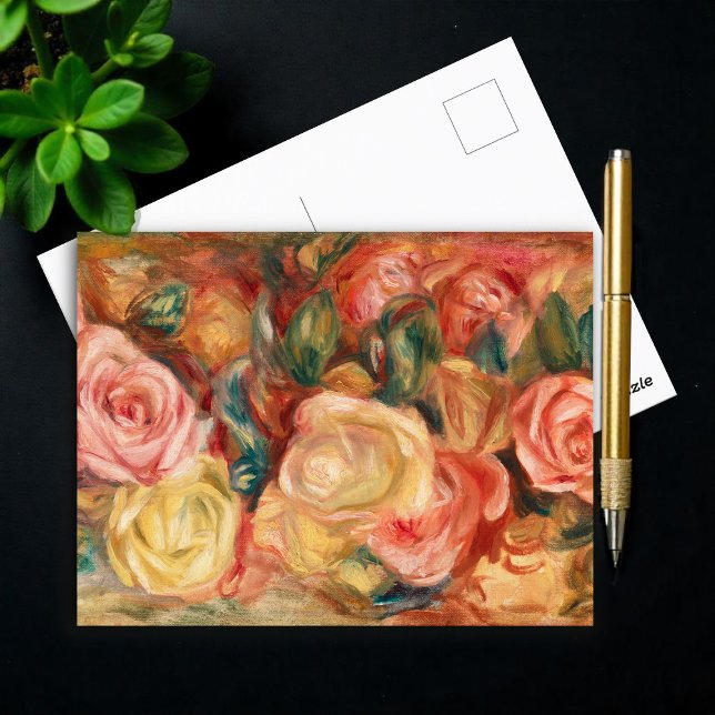 Rose von Auguste Renoir Postkarte (Von Creator hochgeladen)