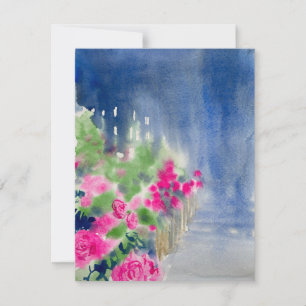 Rose von Bethany Beach: Notecard Dankeskarte