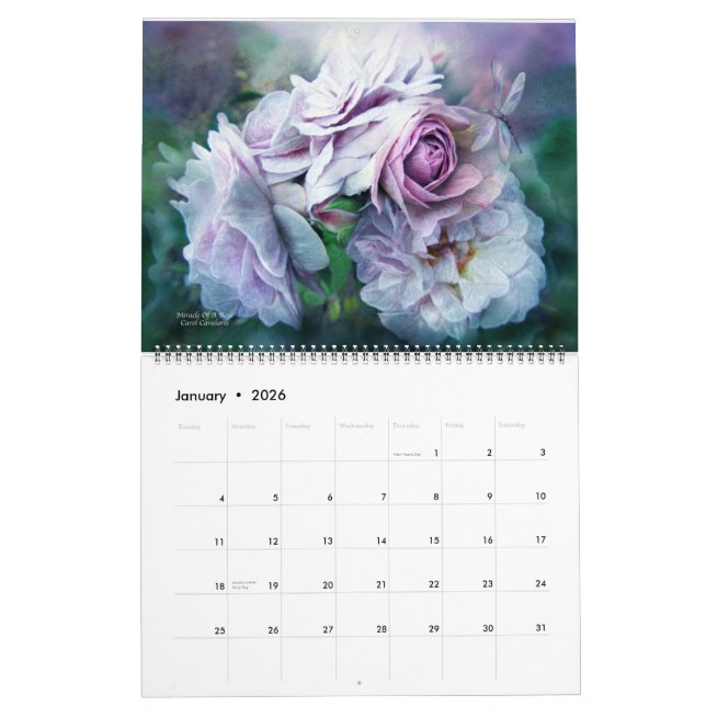 Rose von Brigitte Art Calendar 2015 Kalender (Jan 2026)
