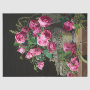 Rose von Ferdinand Georg Waldmuller Seidenpapier