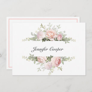 Rose von Ihrem Schreibtisch aus als Persönlich Mitteilungskarte