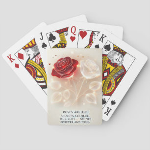 Rose von Licht und Liebe" Spielkarten
