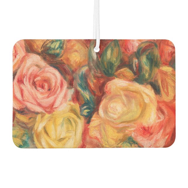 Rose von Pierre Auguste Renoir Autolufterfrischer (Vorderseite)