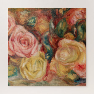 Rose von Renoir Impressionist Painting Puzzle